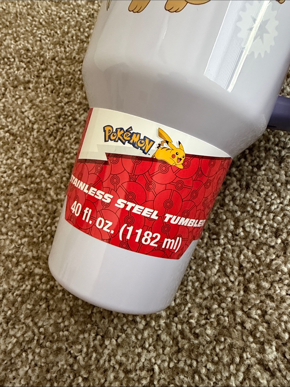 Pokemon Stainless Steel Tumbler 40oz - Eevee - Picture 4 of 7